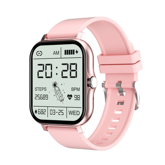 GT20 Pantalla TFT de 1,69 pulgadas IP67 Reloj inteligente a prueba de agua, Control de música compatible / Llamada Bluetooth / Monitoreo de frecuencia cardíaca / Monitoreo de presión arterial, Silicone Strap, Steel Strap