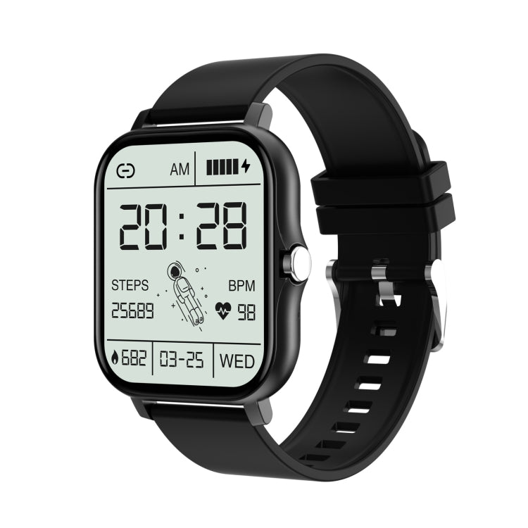 GT20 Pantalla TFT de 1,69 pulgadas IP67 Reloj inteligente a prueba de agua, Control de música compatible / Llamada Bluetooth / Monitoreo de frecuencia cardíaca / Monitoreo de presión arterial, Silicone Strap, Steel Strap
