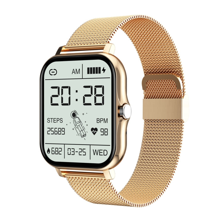 GT20 Pantalla TFT de 1,69 pulgadas IP67 Reloj inteligente a prueba de agua, Control de música compatible / Llamada Bluetooth / Monitoreo de frecuencia cardíaca / Monitoreo de presión arterial, Silicone Strap, Steel Strap