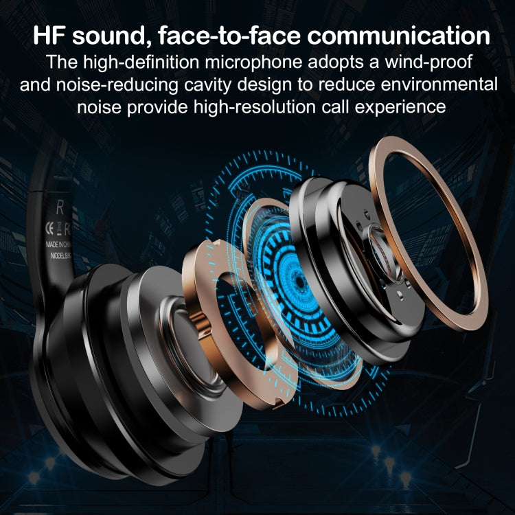 ONIKUMA B90 RGB Iluminación Auriculares inalámbricos Bluetooth, B90