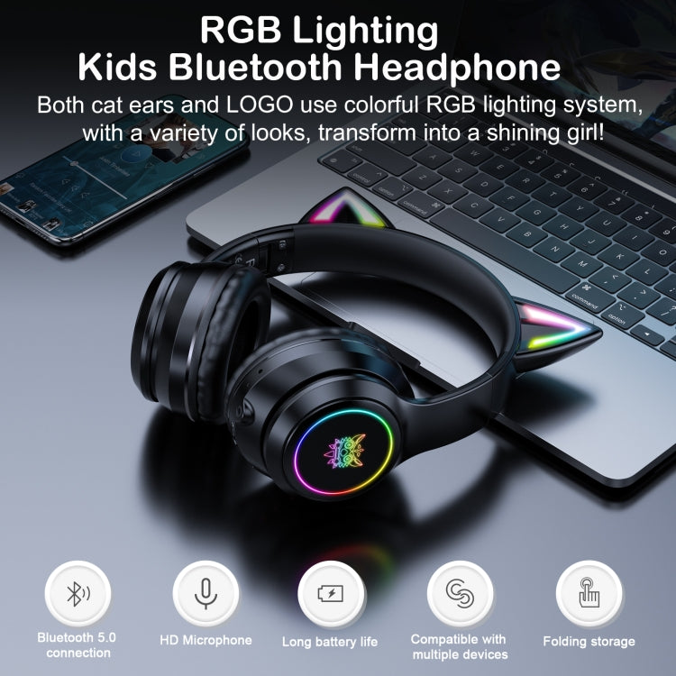 ONIKUMA B90 RGB Iluminación Auriculares inalámbricos Bluetooth, B90