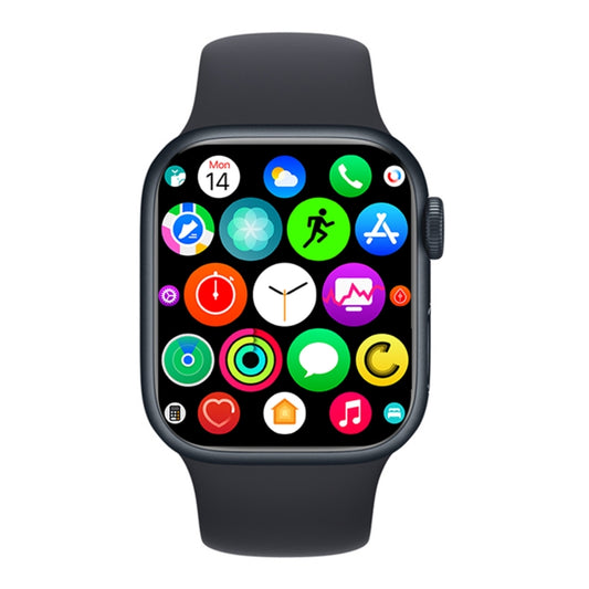 Reloj inteligente de silicona con recordatorio de mensaje de llamada Bluetooth de 1,9 pulgadas W17 Pro Max