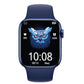 Reloj inteligente de silicona con recordatorio de mensaje de llamada Bluetooth de 1,9 pulgadas W17 Pro Max