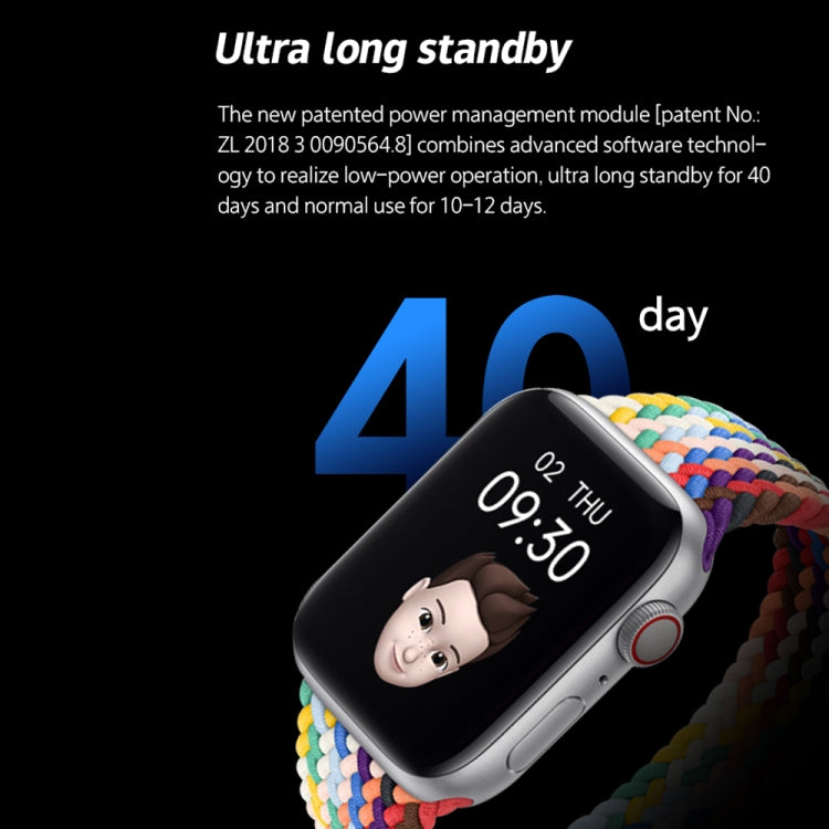 Reloj inteligente de silicona con recordatorio de mensaje de llamada Bluetooth de 1,9 pulgadas W17 Pro Max