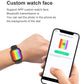 Reloj inteligente de silicona con recordatorio de mensaje de llamada Bluetooth de 1,9 pulgadas W17 Pro Max