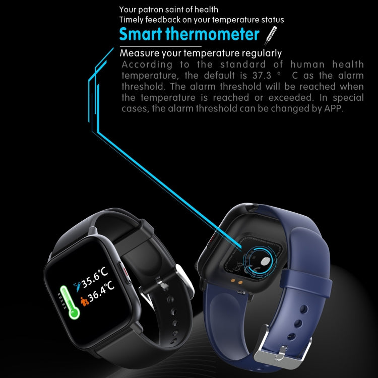QS16 Pro Reloj deportivo inteligente BT5.0 de 1,83 pulgadas, compatible con llamadas Bluetooth/sueño/oxígeno en sangre/temperatura/frecuencia cardíaca/monitor de salud de presión arterial