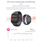 QS16 Pro Reloj deportivo inteligente BT5.0 de 1,83 pulgadas, compatible con llamadas Bluetooth/sueño/oxígeno en sangre/temperatura/frecuencia cardíaca/monitor de salud de presión arterial