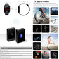 QS16 Pro Reloj deportivo inteligente BT5.0 de 1,83 pulgadas, compatible con llamadas Bluetooth/sueño/oxígeno en sangre/temperatura/frecuencia cardíaca/monitor de salud de presión arterial
