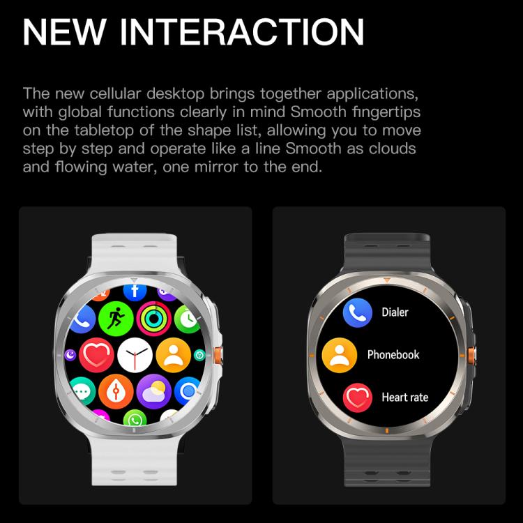 Reloj inteligente Bluetooth X7 con pantalla IPS de 1,51 pulgadas que admite monitoreo saludable