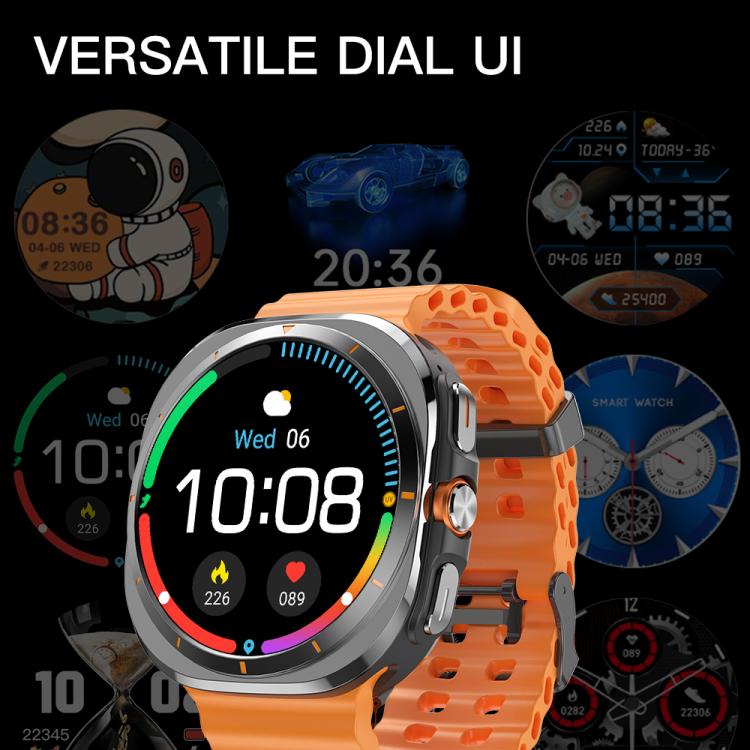 Reloj inteligente Bluetooth X7 con pantalla IPS de 1,51 pulgadas que admite monitoreo saludable