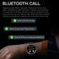 Reloj inteligente Bluetooth X7 con pantalla IPS de 1,51 pulgadas que admite monitoreo saludable