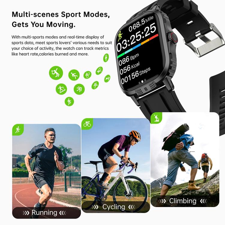 Reloj inteligente deportivo Bluetooth C29 Pro con pantalla TFT de 2,19 pulgadas