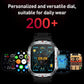 Reloj inteligente C40 Pro con pantalla TFT de 2,19 pulgadas, Bluetooth, ideal para deportes al aire libre y con monitorización de frecuencia cardíaca.