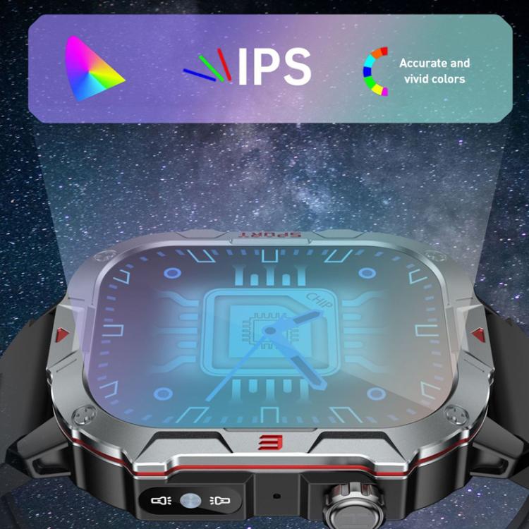 Reloj inteligente C40 Pro con pantalla TFT de 2,19 pulgadas, Bluetooth, ideal para deportes al aire libre y con monitorización de frecuencia cardíaca.