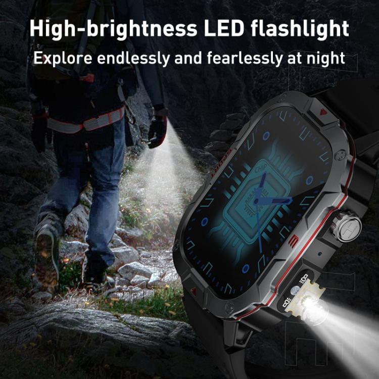Reloj inteligente C40 Pro con pantalla TFT de 2,19 pulgadas, Bluetooth, ideal para deportes al aire libre y con monitorización de frecuencia cardíaca.
