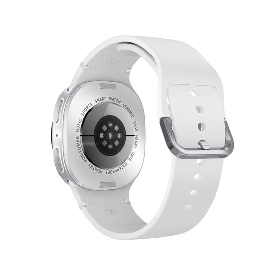 Reloj inteligente deportivo HD8 mini de 1,29 pulgadas con Bluetooth 5.4, compatible con llamadas Bluetooth, monitor de sueño, oxígeno en sangre, frecuencia cardíaca y presión arterial.