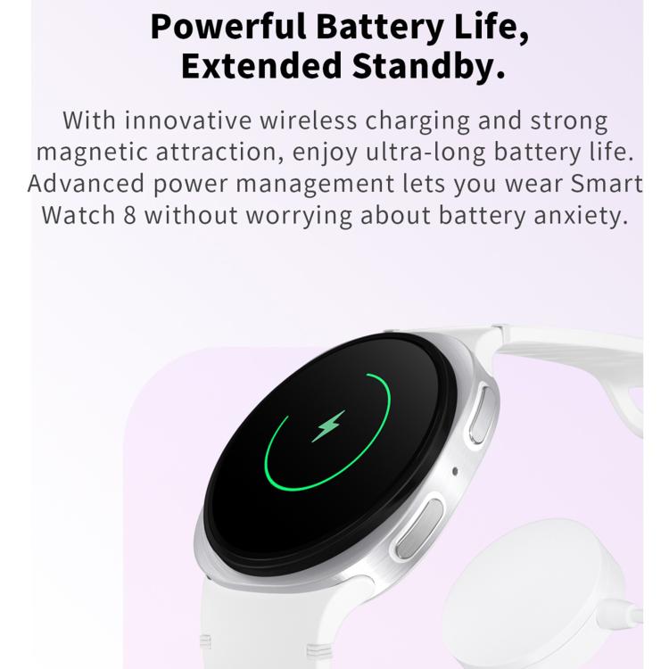 Reloj inteligente deportivo HD8 mini de 1,29 pulgadas con Bluetooth 5.4, compatible con llamadas Bluetooth, monitor de sueño, oxígeno en sangre, frecuencia cardíaca y presión arterial.