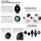 Reloj inteligente deportivo HD8 mini de 1,29 pulgadas con Bluetooth 5.4, compatible con llamadas Bluetooth, monitor de sueño, oxígeno en sangre, frecuencia cardíaca y presión arterial.