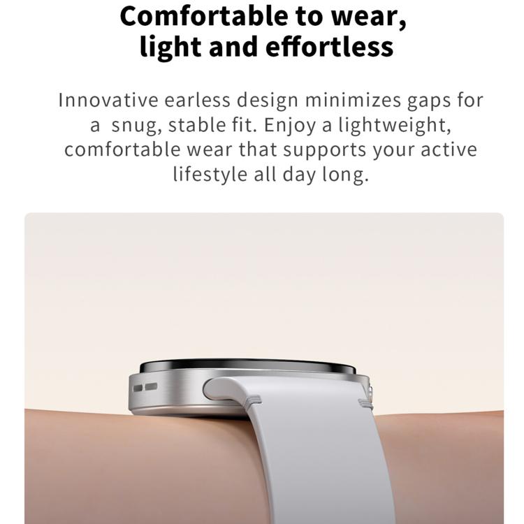 Reloj inteligente deportivo HD8 mini de 1,29 pulgadas con Bluetooth 5.4, compatible con llamadas Bluetooth, monitor de sueño, oxígeno en sangre, frecuencia cardíaca y presión arterial.