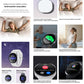 Reloj inteligente deportivo HD8 mini de 1,29 pulgadas con Bluetooth 5.4, compatible con llamadas Bluetooth, monitor de sueño, oxígeno en sangre, frecuencia cardíaca y presión arterial.