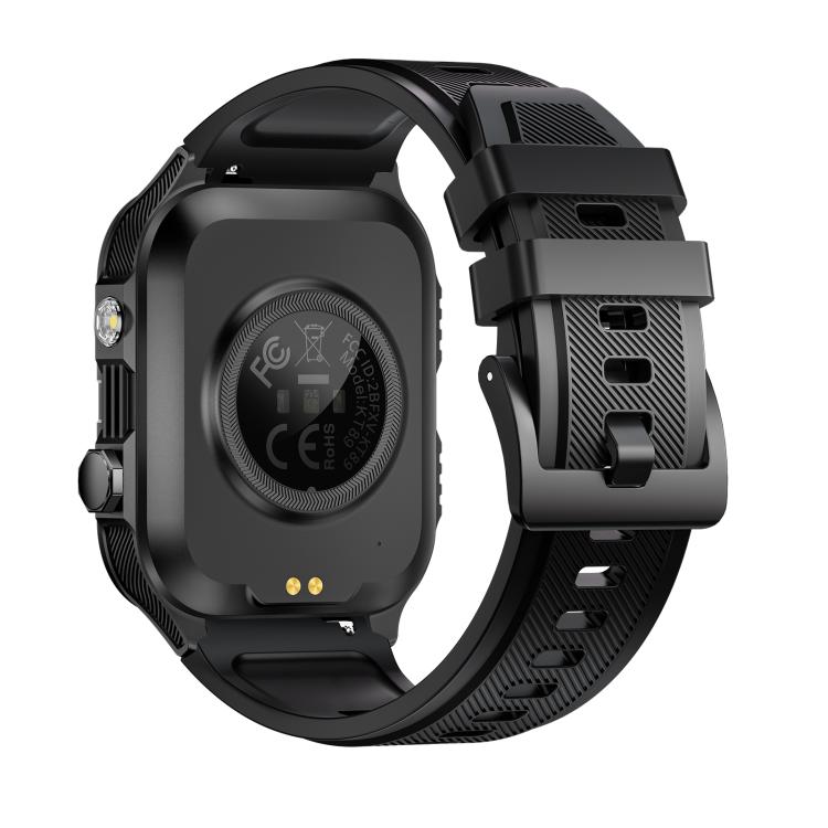 Reloj inteligente deportivo Bluetooth con pantalla cuadrada KT89 de 1,96 pulgadas
