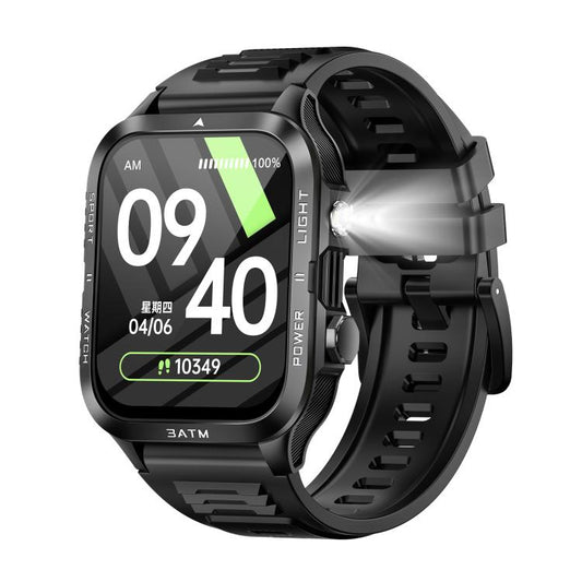 Reloj inteligente deportivo Bluetooth con pantalla cuadrada KT89 de 1,96 pulgadas