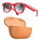 Gafas inteligentes M02 Ultra con cámara de 8 MP, IA y lentes fotocromáticas, with Black Charging Case, with Brown Charging Case