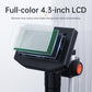 Microscopio HD P220 de 4,3 pulgadas, 200 W, Pixel 1000x