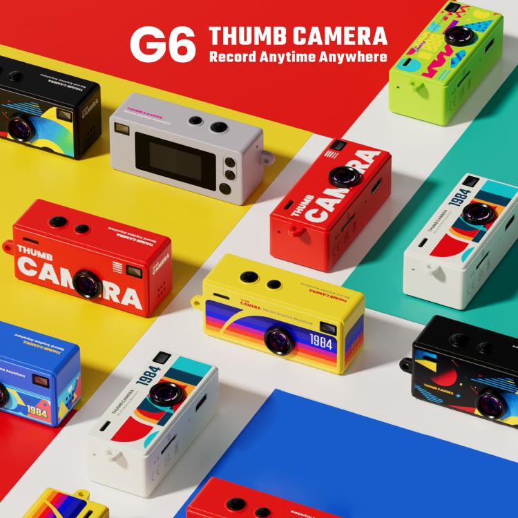 Minicámara digital infantil G6 con pantalla TFT de 0,96 pulgadas