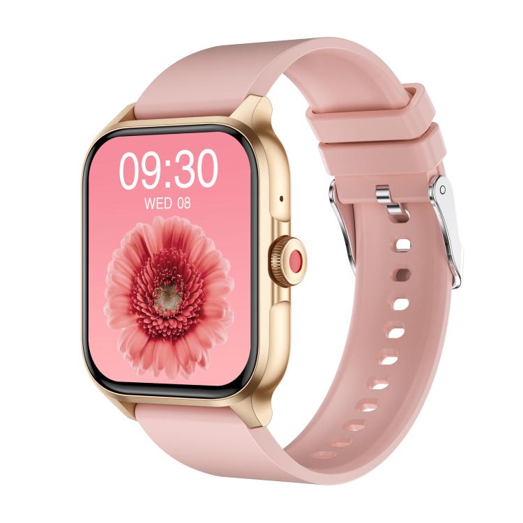 Reloj deportivo inteligente QX15 con pantalla TFT de 1,85 pulgadas y monitor de frecuencia cardíaca integrado.