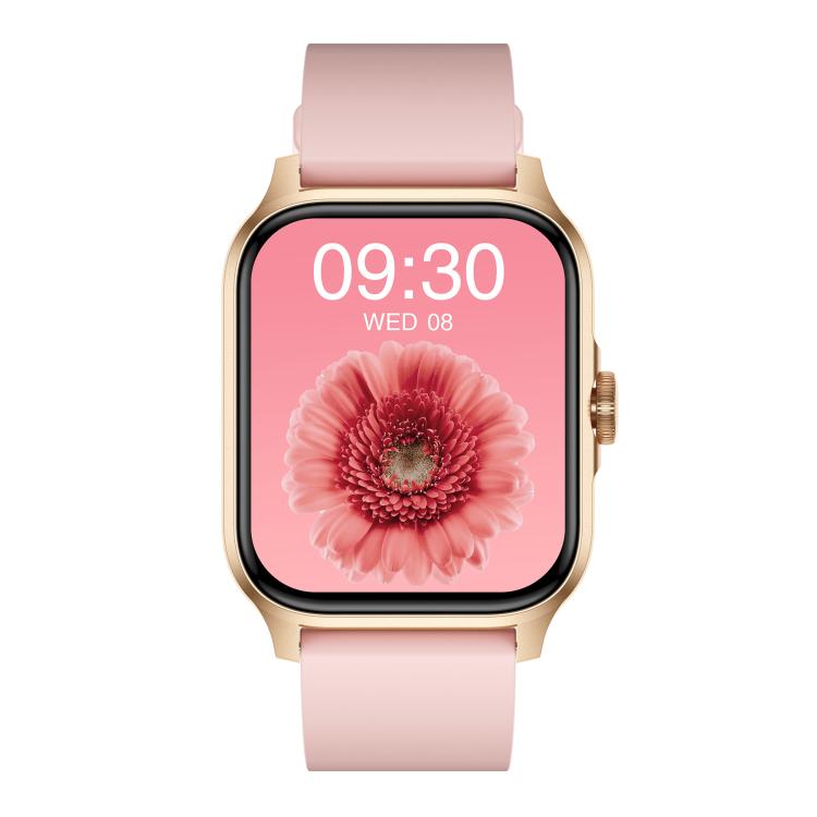 Reloj deportivo inteligente QX15 con pantalla TFT de 1,85 pulgadas y monitor de frecuencia cardíaca integrado.