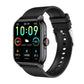 Reloj deportivo inteligente QX15 con pantalla TFT de 1,85 pulgadas y monitor de frecuencia cardíaca integrado.
