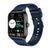 Reloj deportivo inteligente QX15 con pantalla TFT de 1,85 pulgadas y monitor de frecuencia cardíaca integrado.