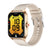 Reloj deportivo inteligente QX15 con pantalla TFT de 1,85 pulgadas y monitor de frecuencia cardíaca integrado.