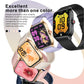 Reloj deportivo inteligente QX15 con pantalla TFT de 1,85 pulgadas y monitor de frecuencia cardíaca integrado.