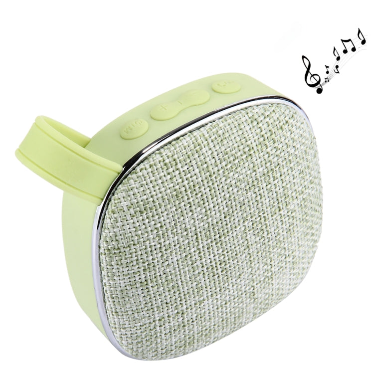 Altavoz estéreo Bluetooth con diseño de tela portátil X25 con micrófono incorporado, compatible con llamadas manos libres, tarjeta TF y entrada auxiliar, distancia de Bluetooth: 10 m