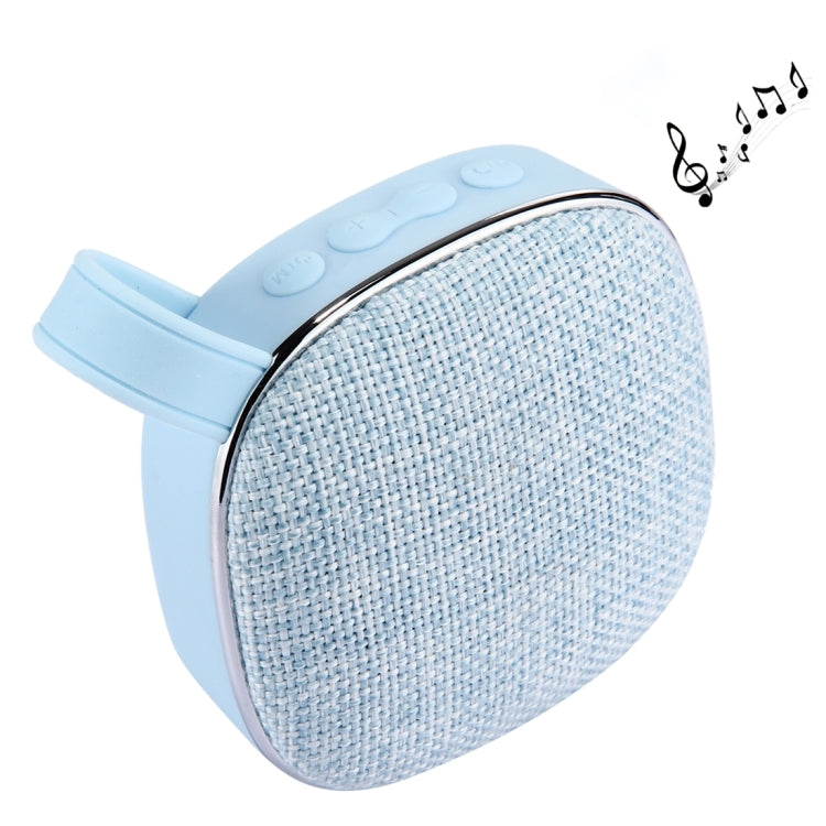 Altavoz estéreo Bluetooth con diseño de tela portátil X25 con micrófono incorporado, compatible con llamadas manos libres, tarjeta TF y entrada auxiliar, distancia de Bluetooth: 10 m