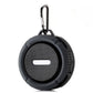 Altavoz Bluetooth impermeable para exteriores C6 con succión, compatible con llamadas manos libres