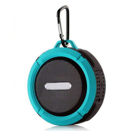 Altavoz Bluetooth impermeable para exteriores C6 con succión, compatible con llamadas manos libres