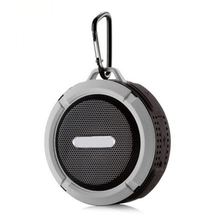 Altavoz Bluetooth impermeable para exteriores C6 con succión, compatible con llamadas manos libres