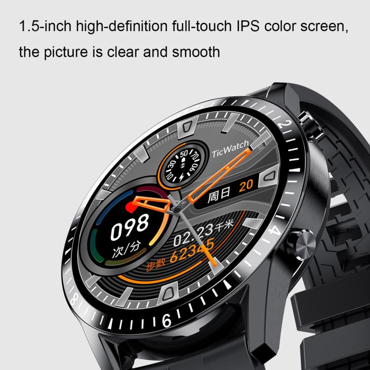I9 Reloj de monitoreo de frecuencia cardíaca / presión arterial / oxígeno en sangre de 1.3 pulgadas, Black, Red, Orange, Green, Black Leather, Brown Leather, Black Steel, Silver Steel