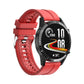 I9 Reloj de monitoreo de frecuencia cardíaca / presión arterial / oxígeno en sangre de 1.3 pulgadas, Black, Red, Orange, Green, Black Leather, Brown Leather, Black Steel, Silver Steel