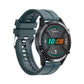 I9 Reloj de monitoreo de frecuencia cardíaca / presión arterial / oxígeno en sangre de 1.3 pulgadas, Black, Red, Orange, Green, Black Leather, Brown Leather, Black Steel, Silver Steel