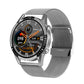 I9 Reloj de monitoreo de frecuencia cardíaca / presión arterial / oxígeno en sangre de 1.3 pulgadas, Black, Red, Orange, Green, Black Leather, Brown Leather, Black Steel, Silver Steel