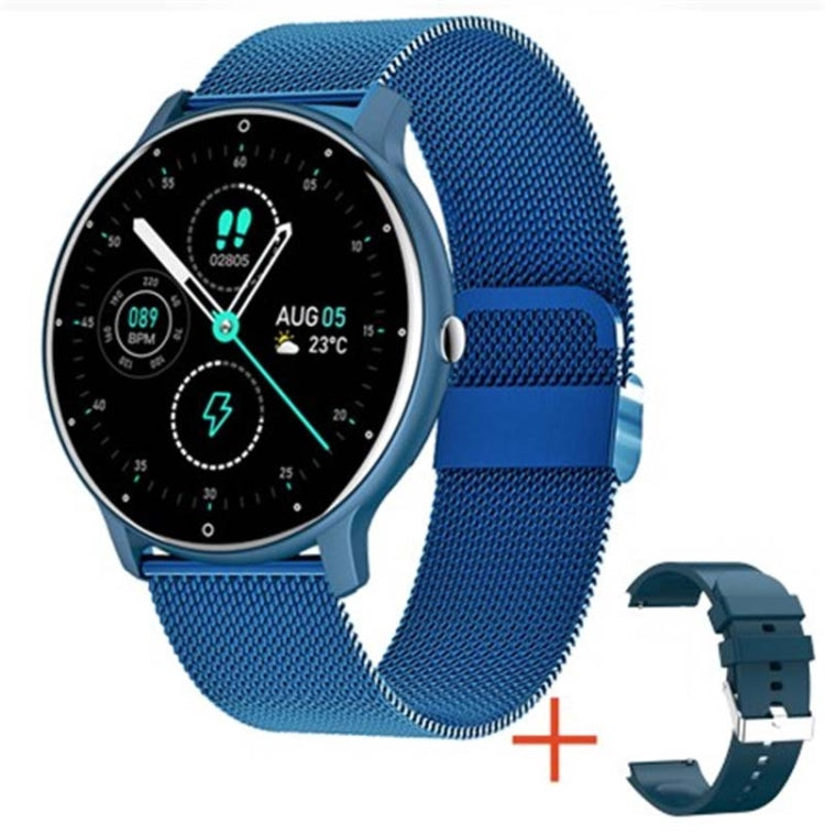 BW0223 Ritmo cardíaco / Oxígeno en sangre / Monitoreo de presión arterial Bluetooth Smart Calling Watch, Silicone Black, Silicone Blue, Silicone Pink, Silicone Beige, Mesh Black, Mesh Pink, Mesh Blue