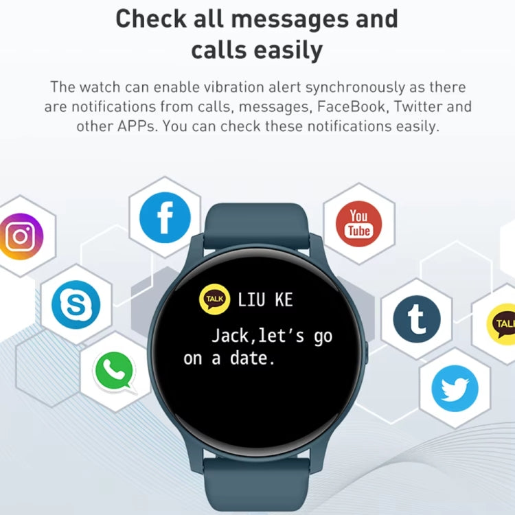 Reloj inteligente Bluetooth Talk con monitor multifunción de frecuencia cardíaca, presión arterial, oxígeno en sangre y sueño