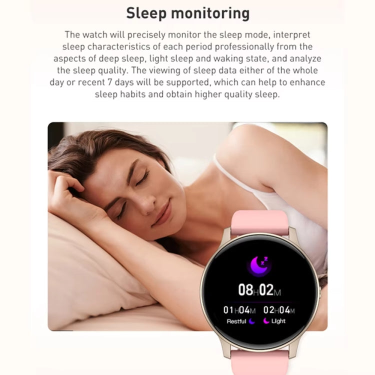 Reloj inteligente Bluetooth Talk con monitor multifunción de frecuencia cardíaca, presión arterial, oxígeno en sangre y sueño