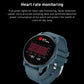 Reloj inteligente Bluetooth Talk con monitor multifunción de frecuencia cardíaca, presión arterial, oxígeno en sangre y sueño