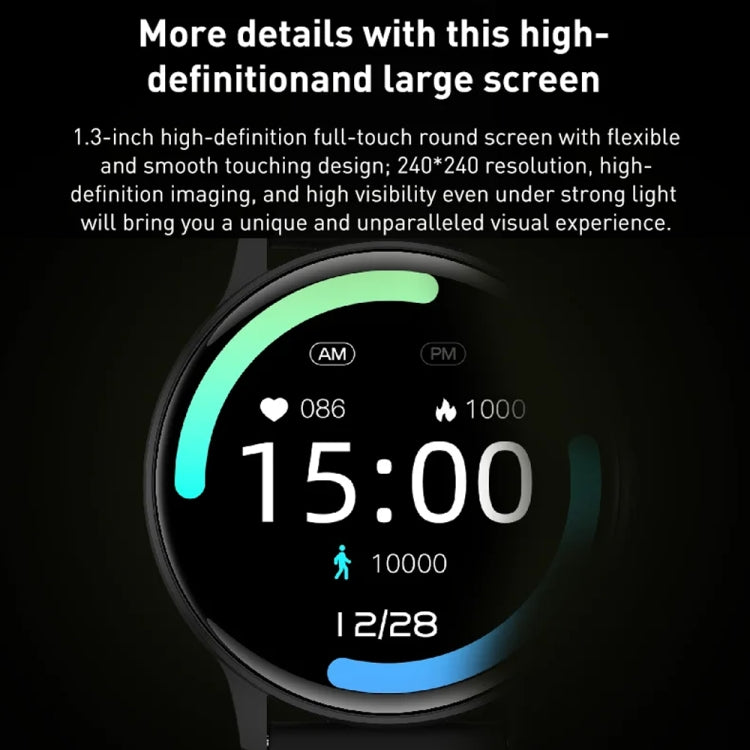 Reloj inteligente Bluetooth Talk con monitor multifunción de frecuencia cardíaca, presión arterial, oxígeno en sangre y sueño