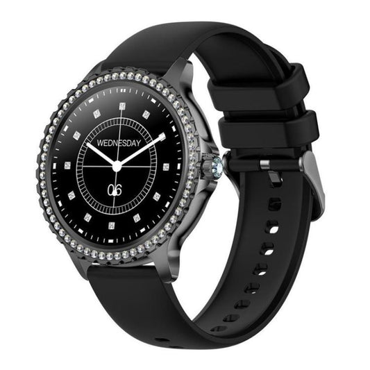 Reloj inteligente deportivo con asistente de voz e IA y función de llamadas Bluetooth., Black Silicone Strap, Gold Pink Silicone Strap, Silver Gray Silicone Strap, Gold Rough Steel Strap+Pink Silicone Strap, Silver Rough Steel Strap+Gray Silicone Strap...